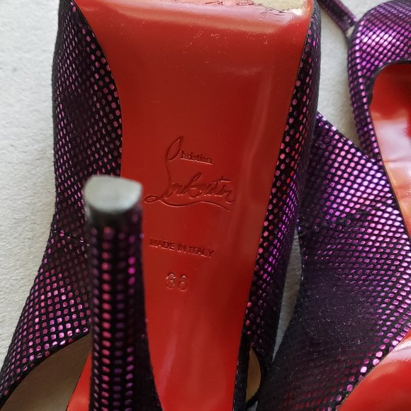 Christian Louboutin Prive 120 slingback - Picture 7 of 10